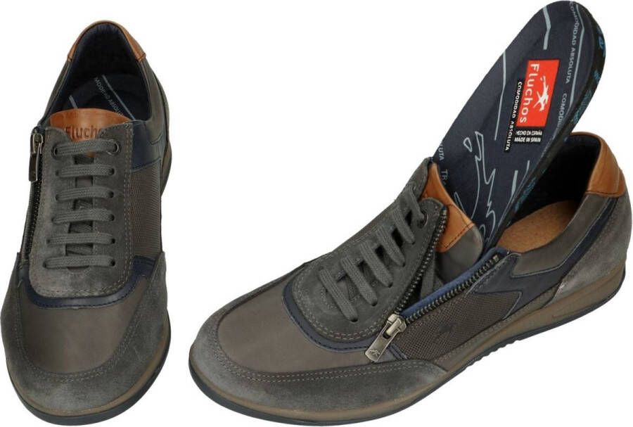Fluchos -Heren grijs sneakers