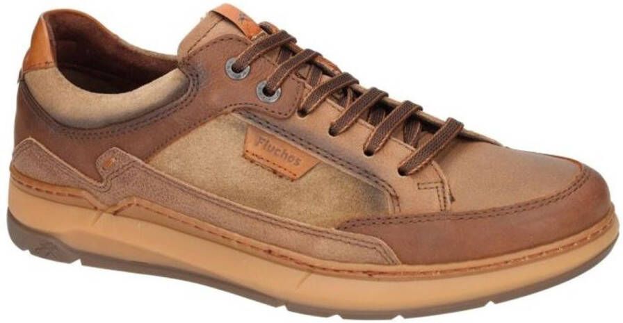 Fluchos -Heren taupe casual schoenen