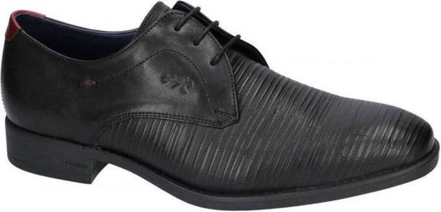 Fluchos -Heren zwart geklede lage schoenen - Foto 1