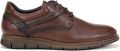 Fluchos -Heren cogna caramel geklede lage schoenen - Bruin