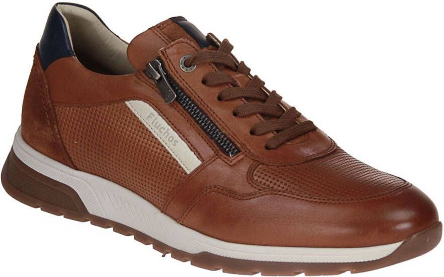 Fluchos -Heren cogna caramel sneakers