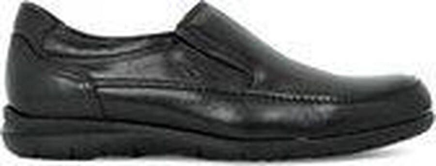 Fluchos zwarte klassieke mocassin