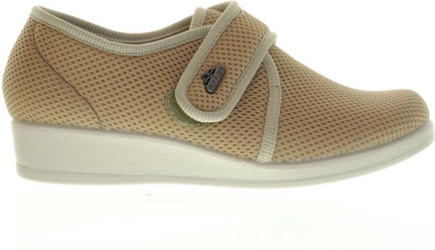 Fly FLOT Beige Pantoffels Velcro