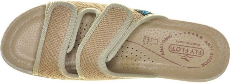 Fly FLOT Beige Slippers Velcro