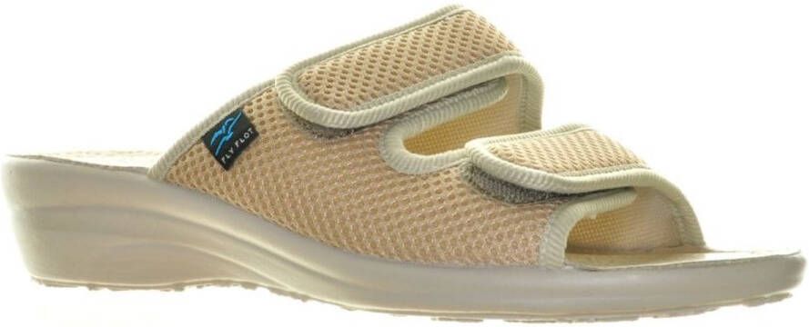 Fly FLOT Beige Slippers Velcro