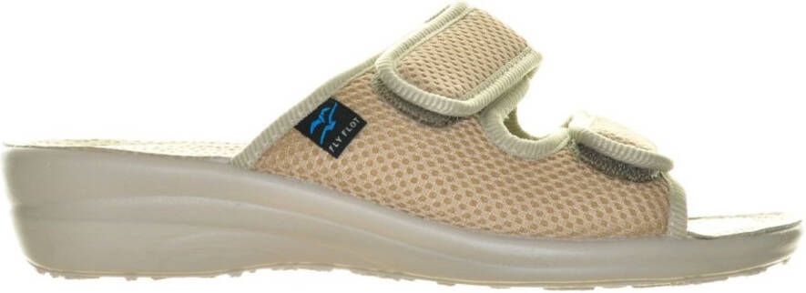 Fly FLOT Beige Slippers Velcro