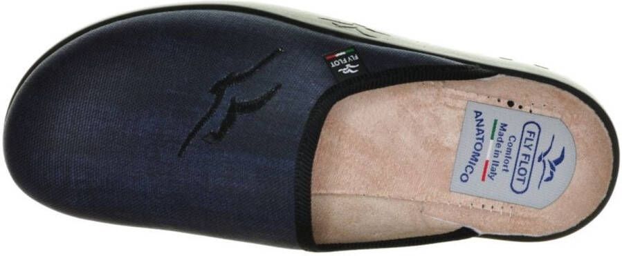 Fly FLOT Blauw Canvas Slipper
