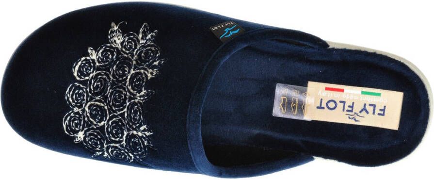 Fly FLOT Blauwe Pantoffel Laag