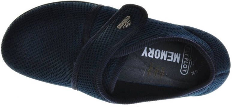 Fly FLOT Blauwe Pantoffel Velcro