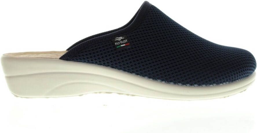 Fly FLOT dames pantoffel blauw