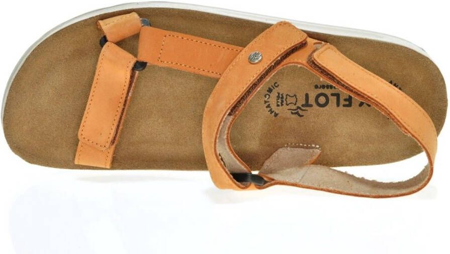 Fly FLOT Cognac Lederen Sportieve Sandaal Flyflot