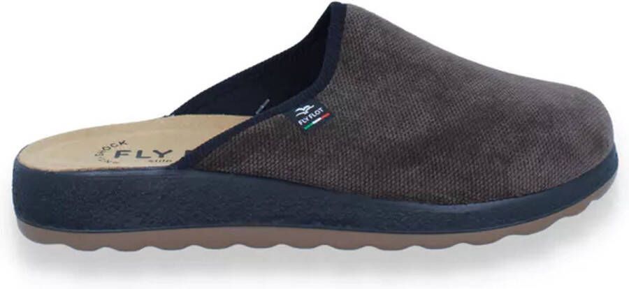 Fly FLOT Dames Pantoffel Taupe