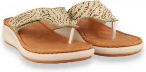 Fly FLOT dames slipper mint GROEN