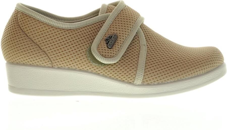 Fly FLOT Beige Pantoffels Velcro