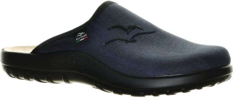 Fly FLOT Blauw Canvas Slipper