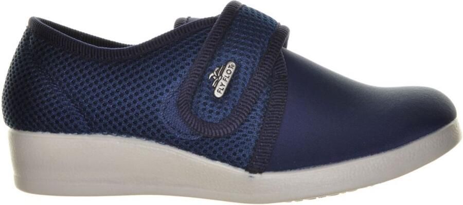 Fly FLOT Blauwe Lycra Gesloten Pantoffel Met Velcro - Foto 2