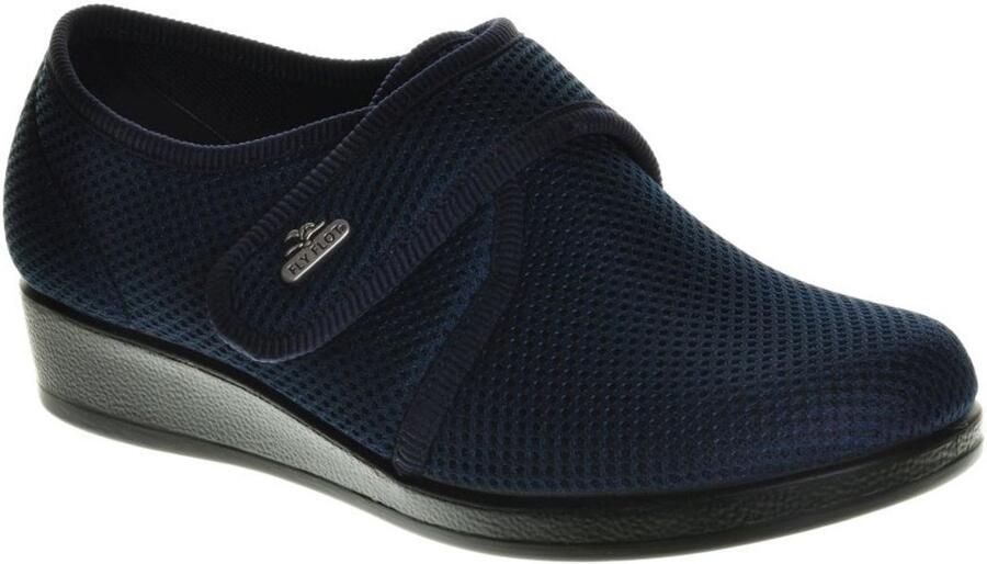 Fly FLOT Blauwe Pantoffel Velcro - Foto 1