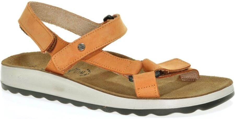 Fly FLOT Cognac Lederen Sportieve Sandaal Flyflot