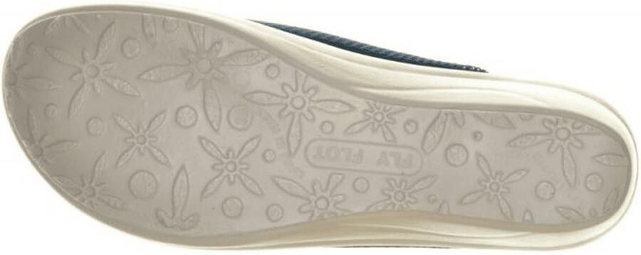 Fly FLOT Dames Pantoffel Blauw