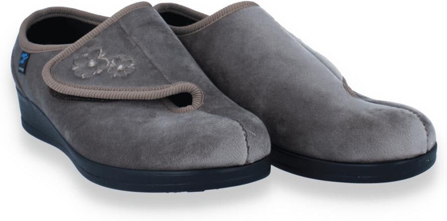 Fly FLOT Dames Pantoffel Taupe