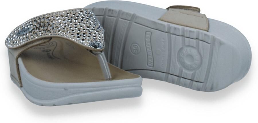 Fly FLOT Dames Slipper Beige