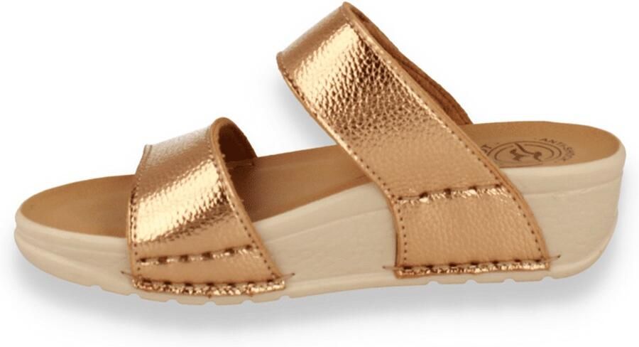Fly FLOT Dames Slipper Rosegold