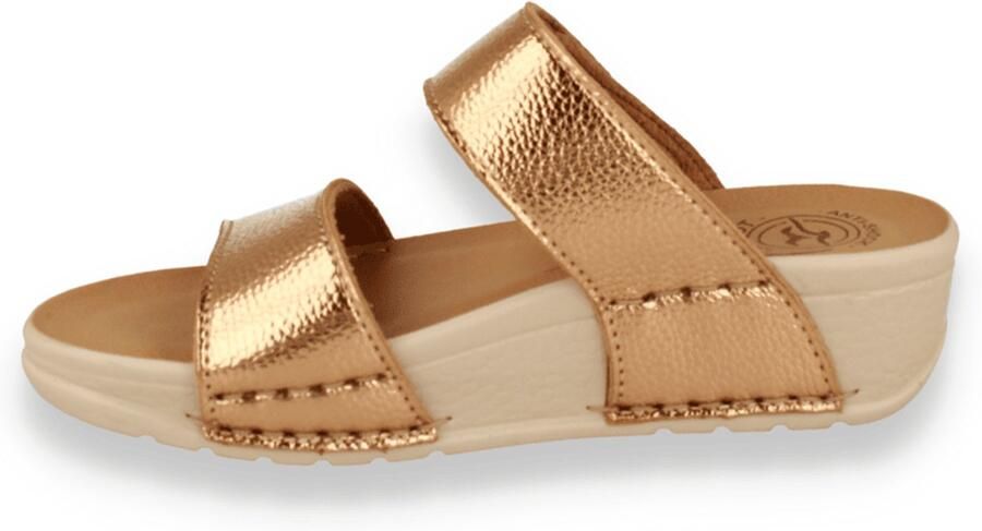 Fly FLOT Dames Slipper Rosegold