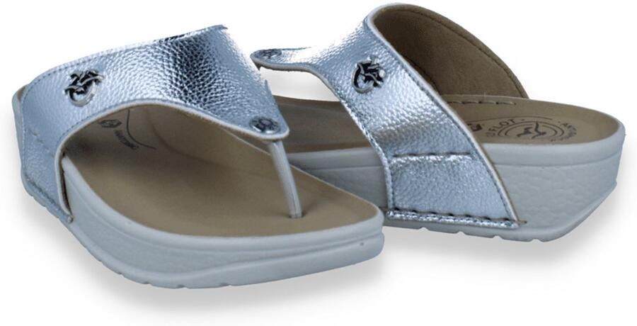 Fly FLOT Dames Teenslipper Zilver - Foto 2