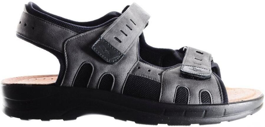 Fly FLOT Grijze Sportieve Heren Sandaal Comfort
