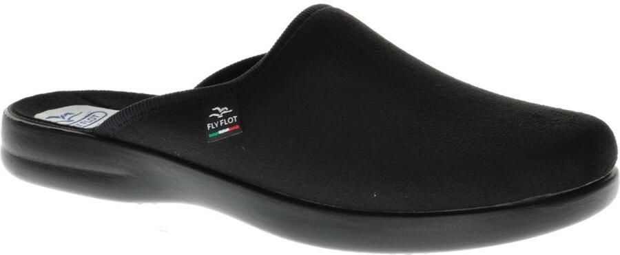 Fly FLOT Heren Instapper Zwart