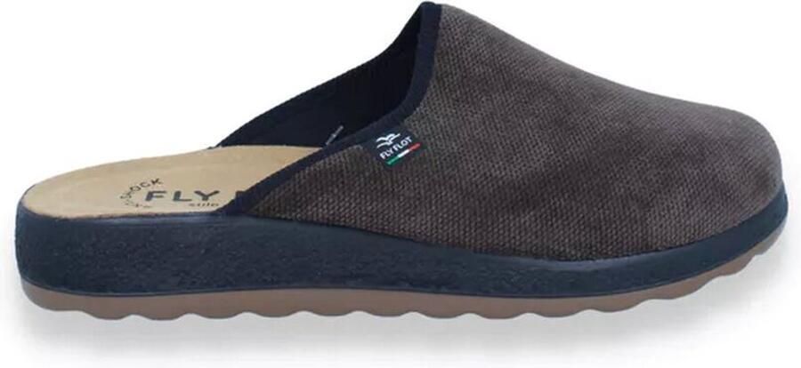 Fly FLOT Heren Pantoffel Bruin