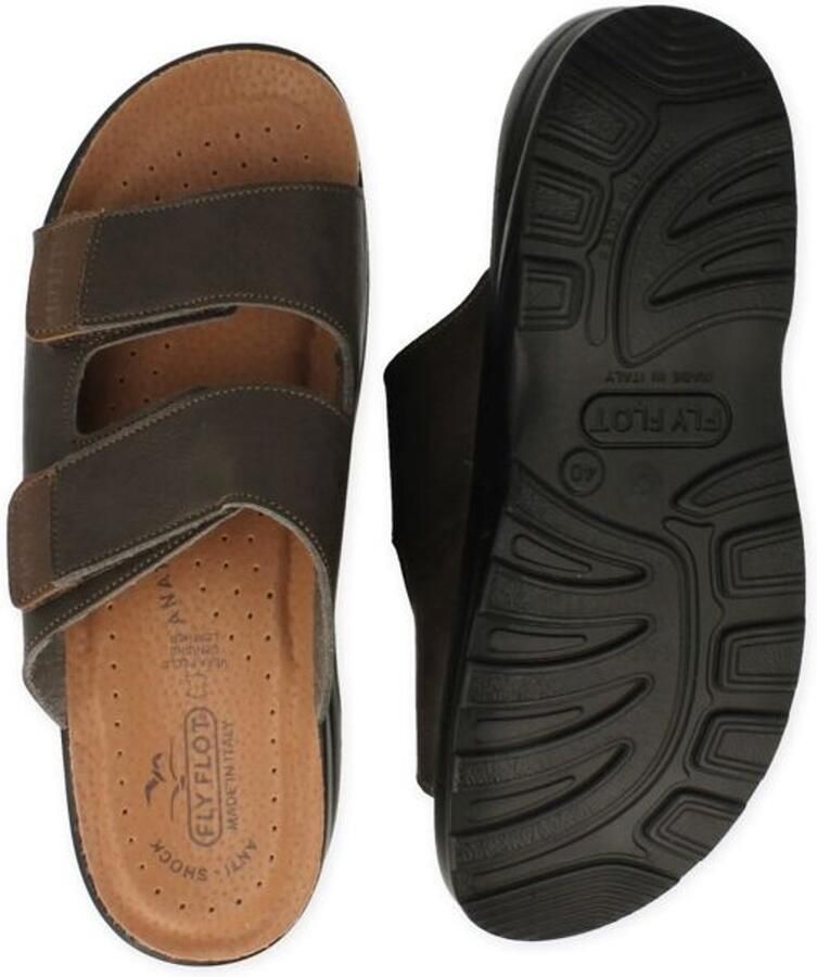 Fly FLOT Heren Slipper Bruin - Foto 2