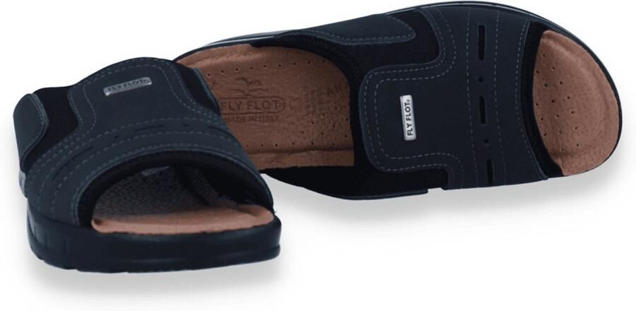 Fly FLOT Heren Slipper Zwart