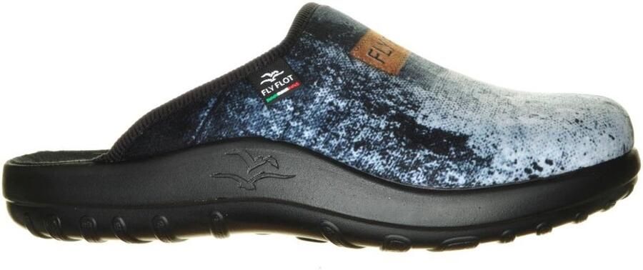 Fly FLOT Pantoffels Jeans Blauw