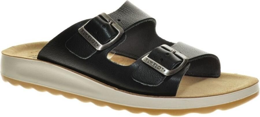 Fly FLOT Zwarte Slippers Tweeband