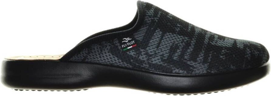 Fly FLOT Herenpantoffel Modern Nero