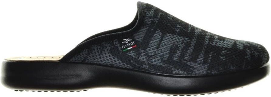 Fly FLOT Herenpantoffel Modern Nero