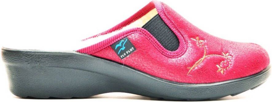 Fly FLOT Instapper Bordeauw Wol