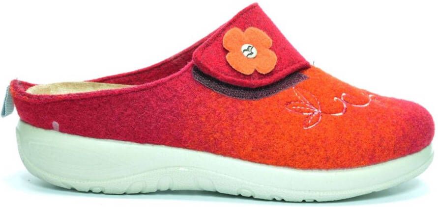 Fly FLOT Pantoffel Steunzolen Rosso