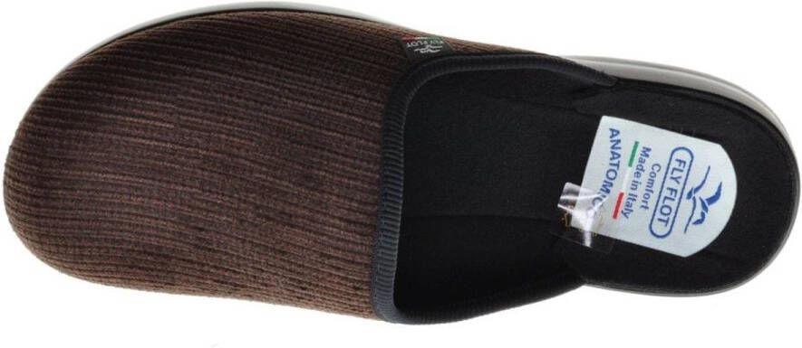 Fly FLOT Pantoffels Bruin Heren