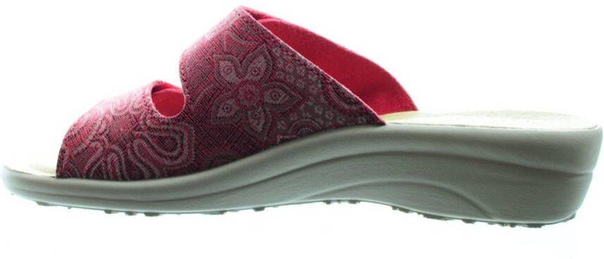 Fly FLOT Rode Lederen Slipper