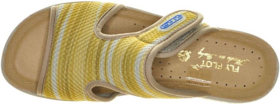 Fly FLOT Slipper Geel Velcro