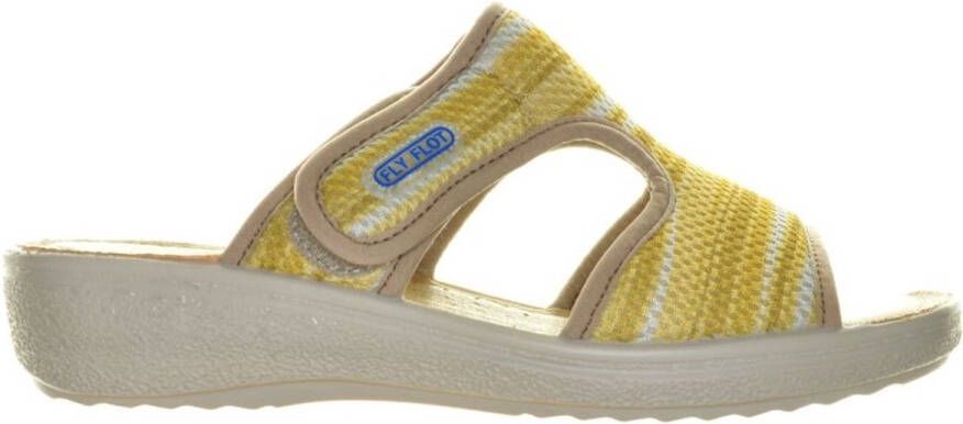 Fly FLOT Slipper Geel Velcro