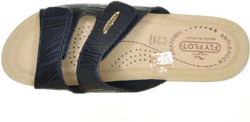 Fly FLOT Slippers Blauw
