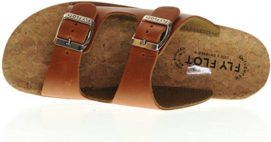 Fly FLOT Slippers Tan Riem