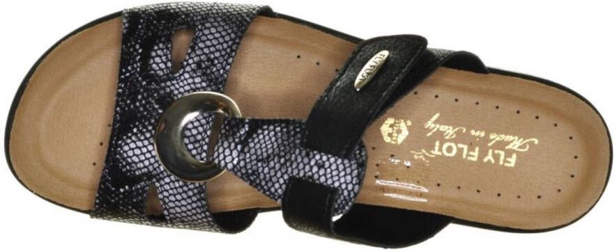 Fly FLOT Zwart Instapper Croco