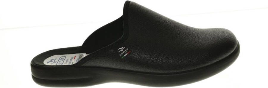 Fly FLOT Zwarte Pantoffels Instapper