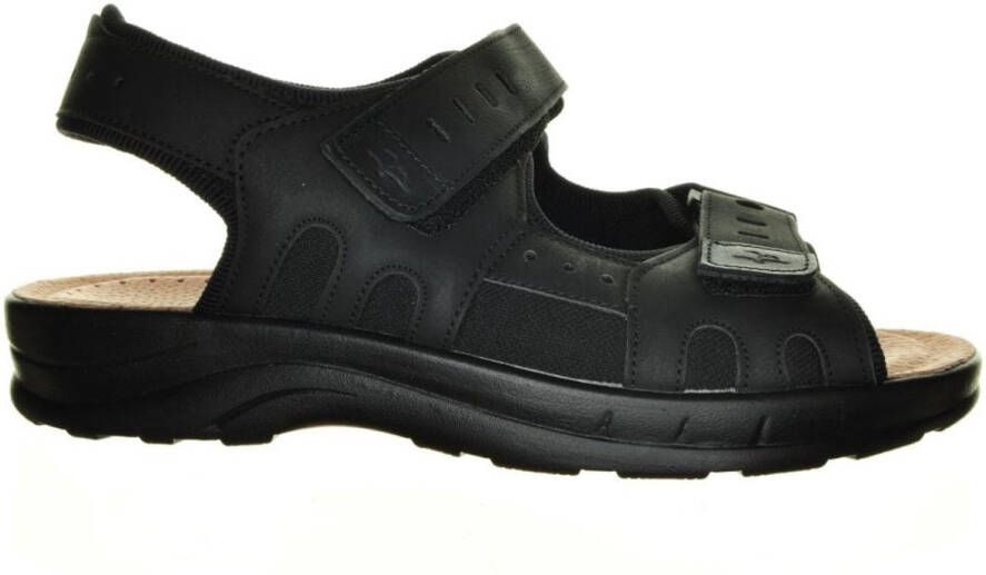 Fly FLOT Zwarte Herensandaal Velcro Flyflot