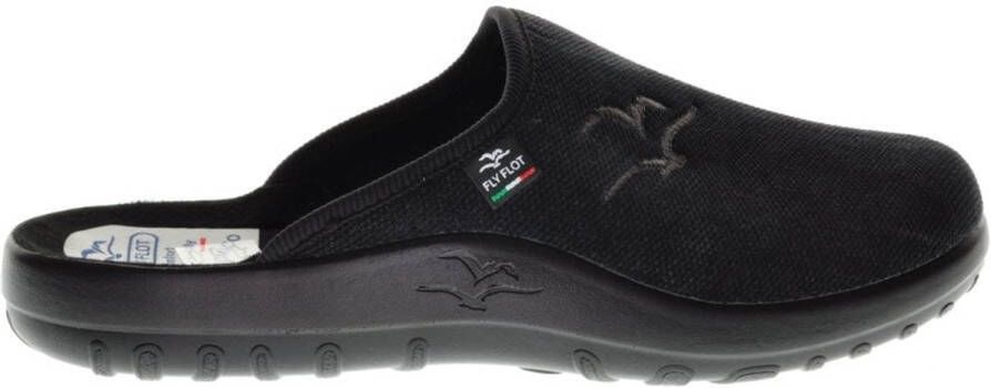 Fly FLOT Zwarte Pantoffls