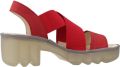 Fly London TAJI Rood - Rood